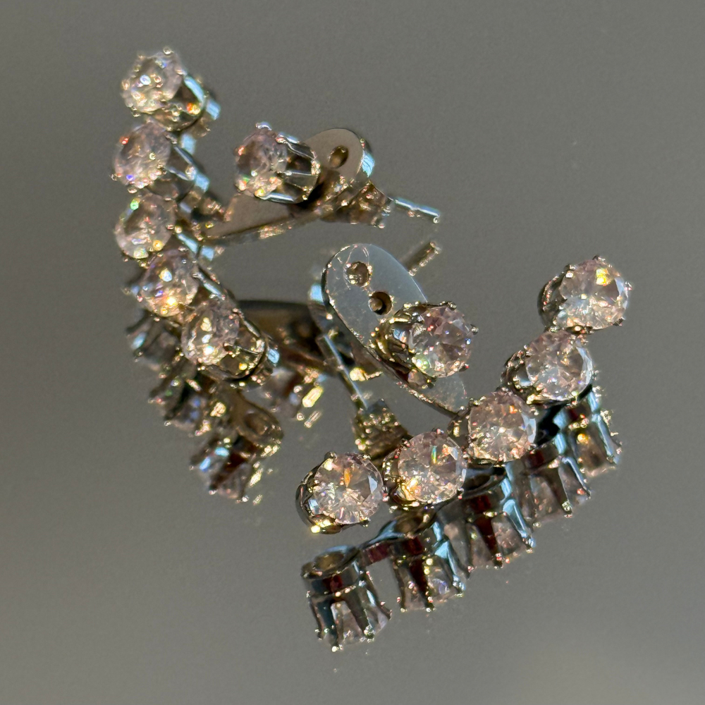 Signature Elegance -Ohrstecker 2 in 1