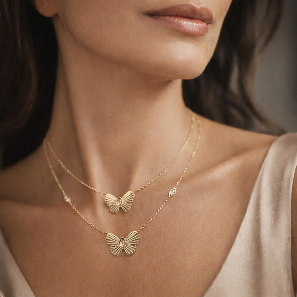 Signature Elegance - Halskette "golden Butterfly"