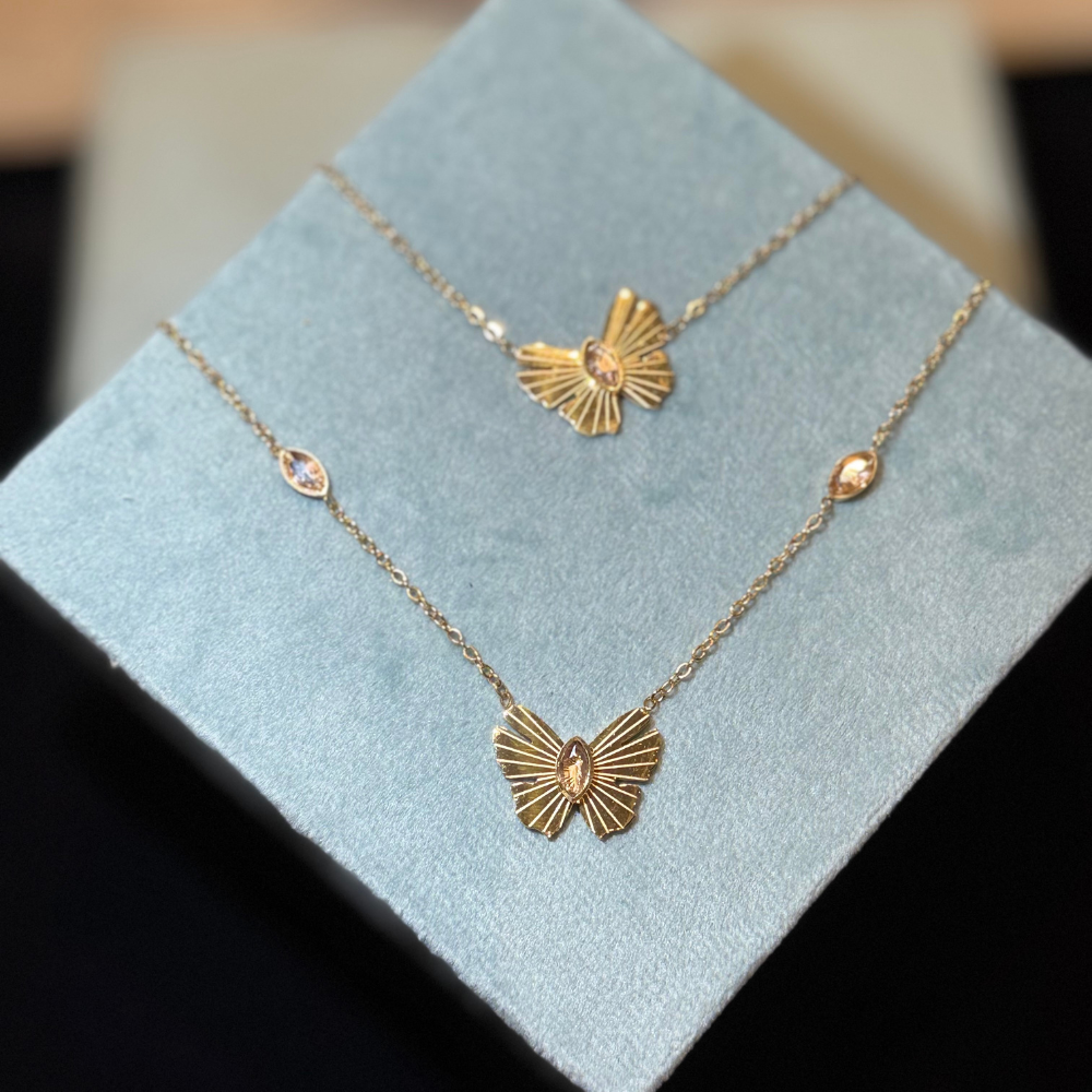 Signature Elegance - Halskette "golden Butterfly"