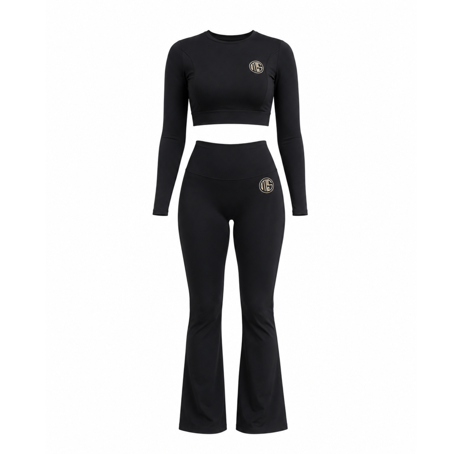 Sorelée Studio Edition Set – Flared Pants & Langarm-Top